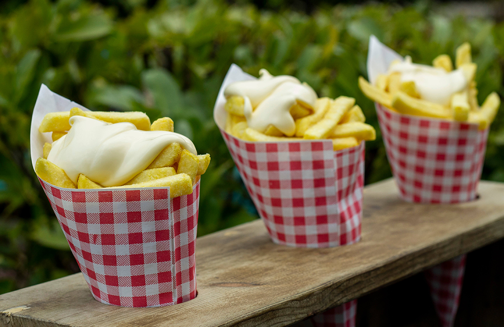 Puntzak friet patat - Snackfeestje